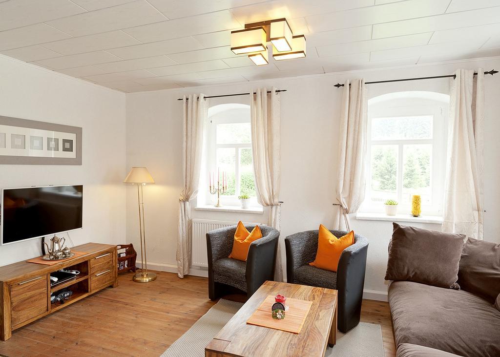 Feriendomizil Erzgebirge Villa Marienberg Luaran gambar